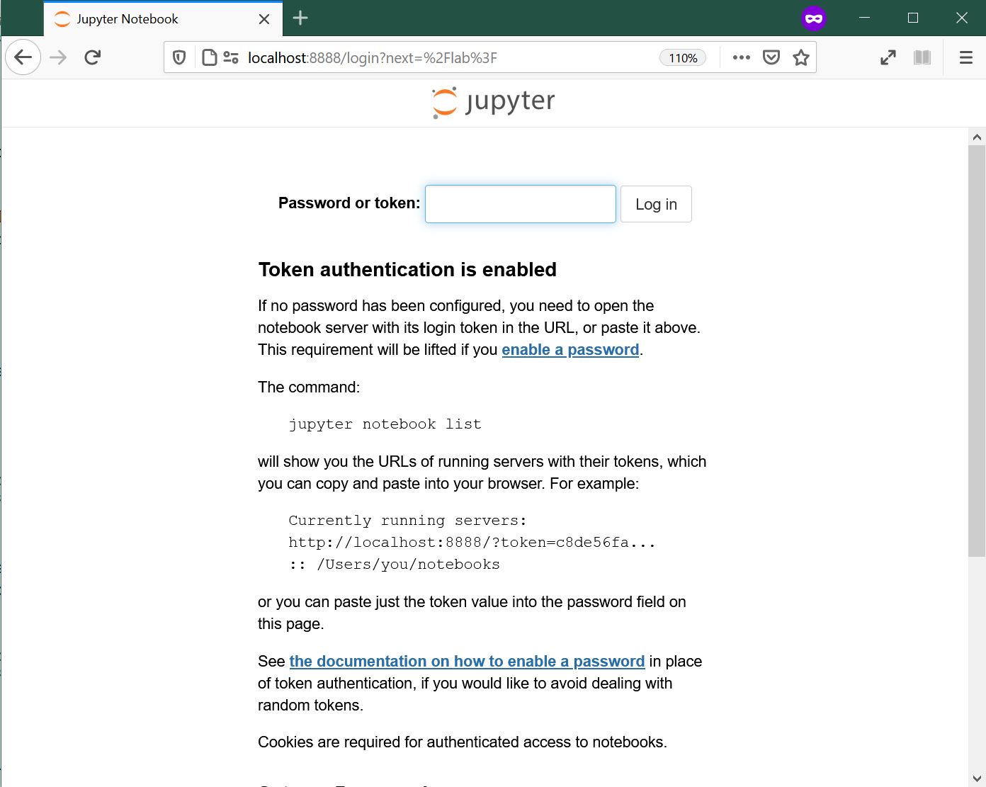 Jupyter Token